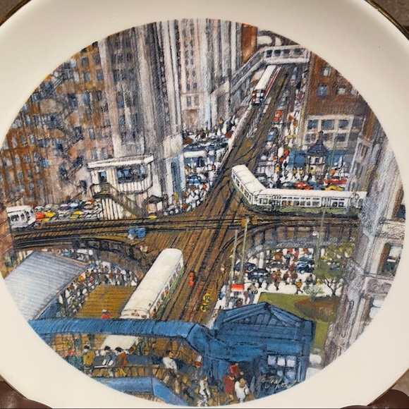 Franklin McMahon 1978 Rush Hour in Chicago’s Loops - Picture 2 of 4